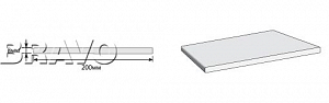 Товар Добор 2070x200x8 BRK987